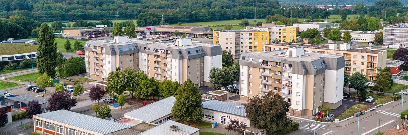 Réhabilitation de 150 logements - Bas-Rhin